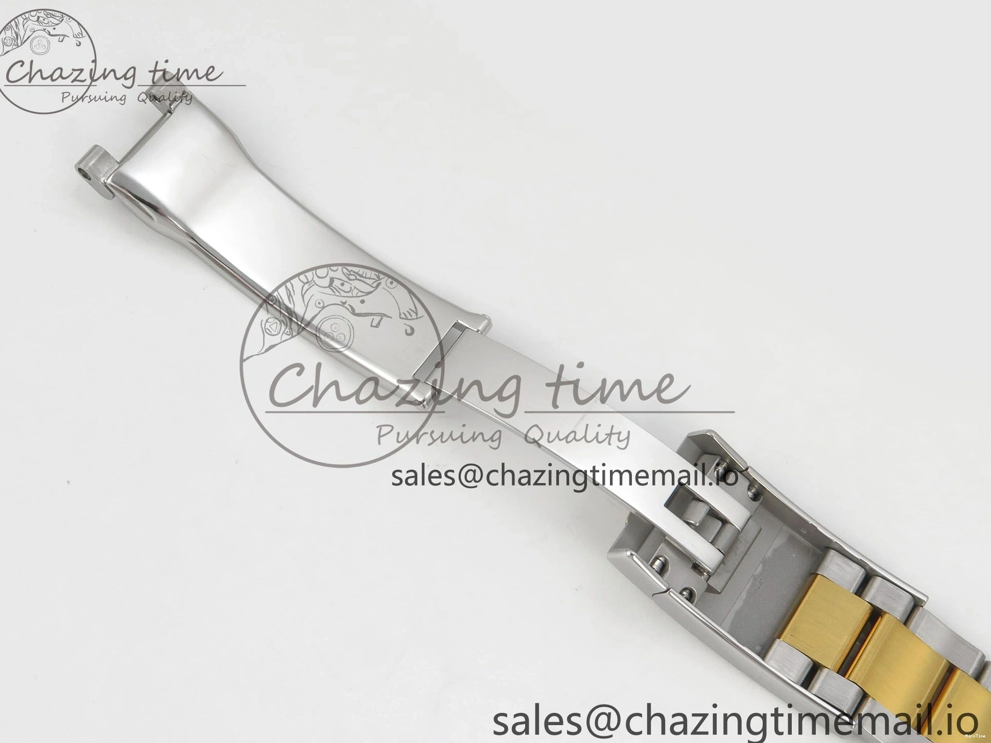 MiroTime 0327 SunProtective DateJust 36 SS YG ARF 1:1 Best Edition 904L Steel YG Leaf Diamonds Dial on Oyster Bracelet SH 87